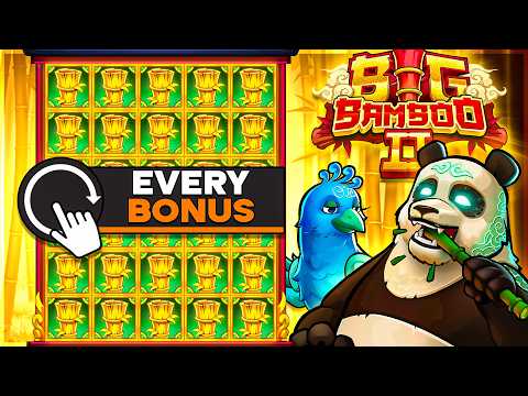 Buying EVERY BONUS On BIG BAMBOO 2 SLOT!! (NEW)